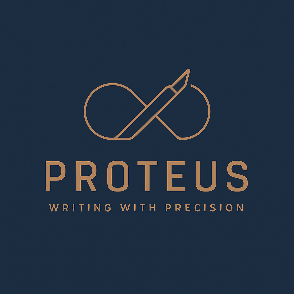Proteus infinity pen logo
